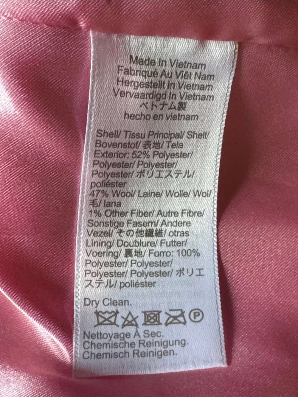 J. Crew Pink Wool-Blend Coat - Picture 13 of 16